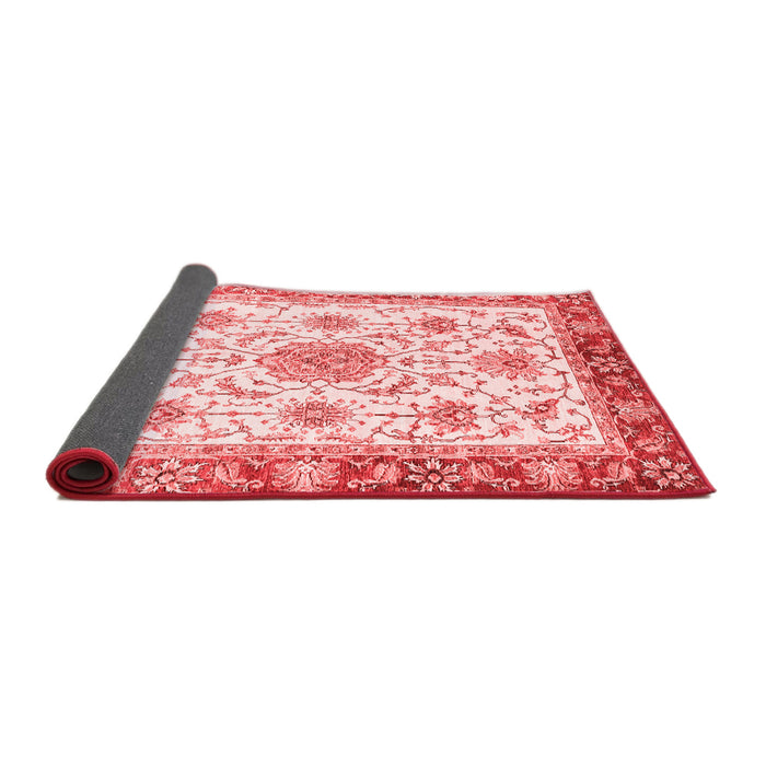 Abstract Red Modern Area Rugs