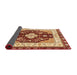 Sideview of Abstract Red Modern Rug, abs3547