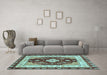 Machine Washable Abstract Light Blue Modern Rug in a Living Room, wshabs3547lblu