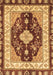 Machine Washable Abstract Brown Modern Rug, wshabs3547brn