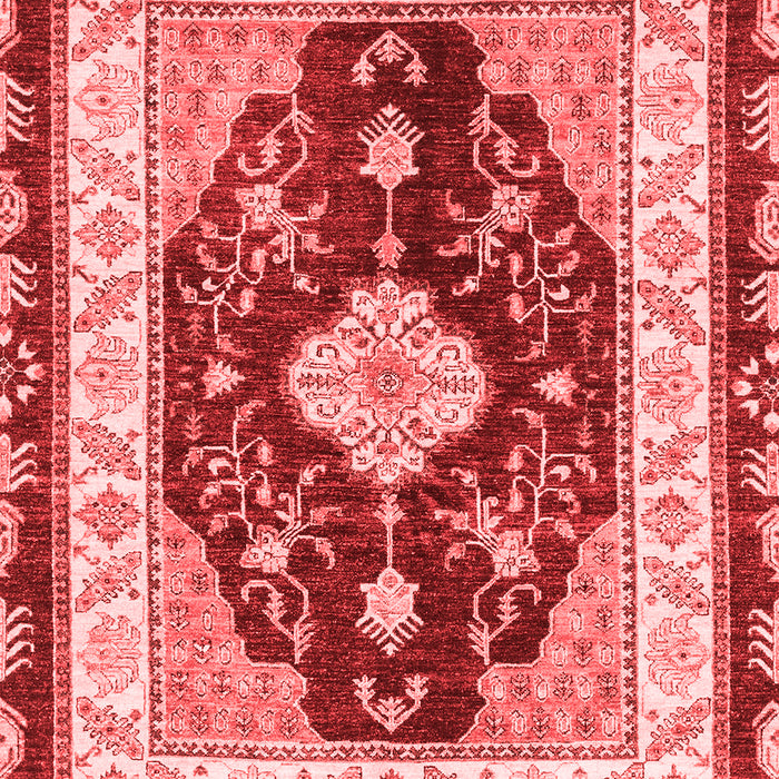 Abstract Red Modern Area Rugs