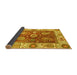 Sideview of Oriental Yellow Traditional Rug, abs3548yw