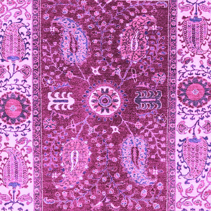 Oriental Purple Traditional Rug, abs3548pur