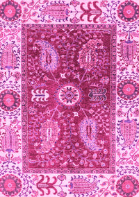 Oriental Pink Traditional Rug, abs3548pnk