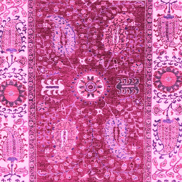 Oriental Pink Traditional Rug, abs3548pnk