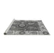 Sideview of Machine Washable Oriental Gray Traditional Rug, wshabs3548gry