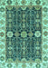 Oriental Turquoise Traditional Rug, abs3549turq