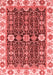 Oriental Red Traditional Area Rugs