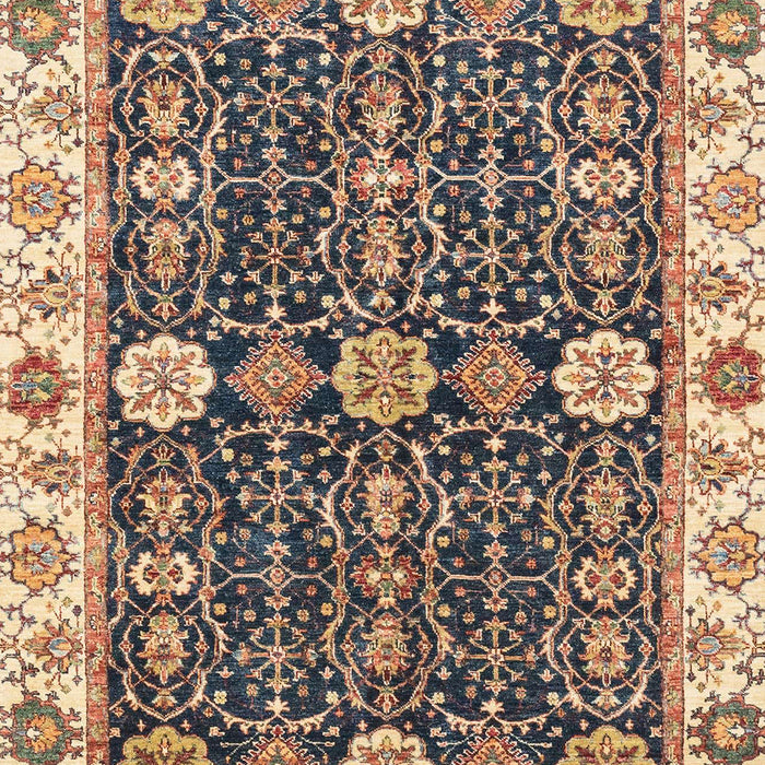 Abstract Yellow Oriental Rug, abs3549