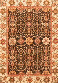 Oriental Orange Traditional Rug, abs3549org