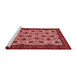 Modern Red Washable Rugs