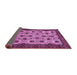 Sideview of Abstract Purple Modern Rug, abs354pur