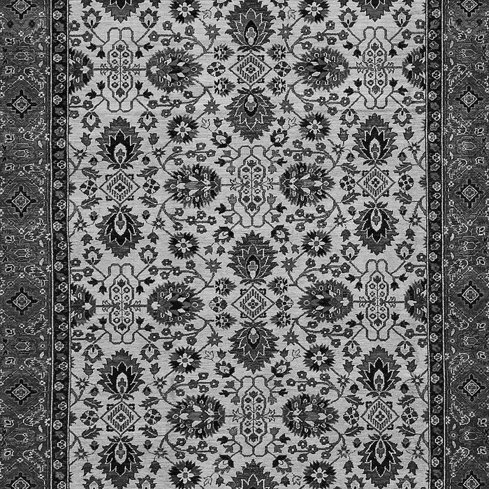 Machine Washable Abstract Gray Modern Rug, wshabs354gry