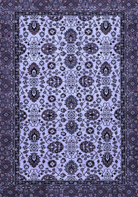 Abstract Blue Modern Rug, abs354blu