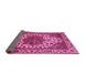 Sideview of Abstract Pink Modern Rug, abs3550pnk