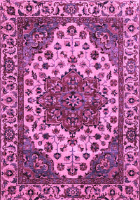 Abstract Purple Modern Rug, abs3550pur