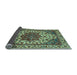 Sideview of Abstract Light Blue Modern Rug, abs3550lblu