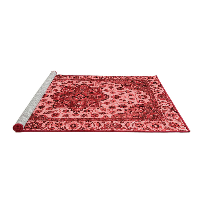 Modern Red Washable Rugs