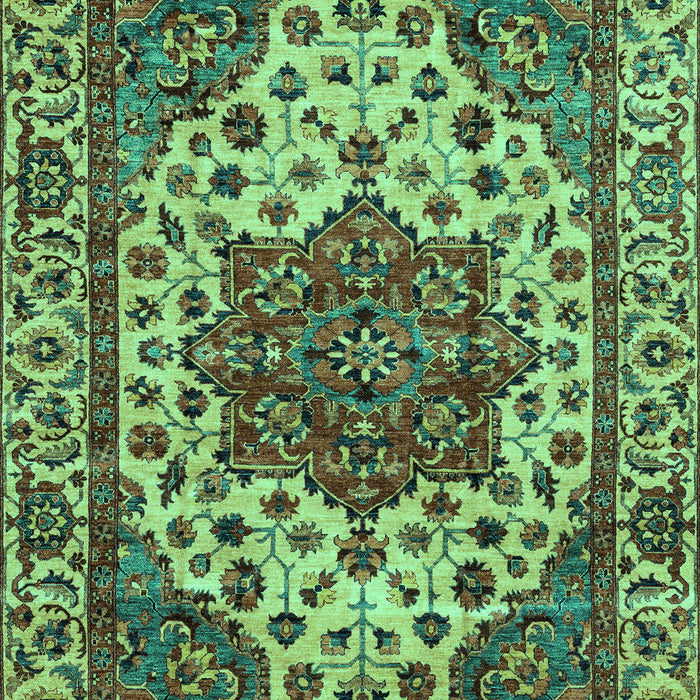 Abstract Turquoise Modern Rug, abs3550turq