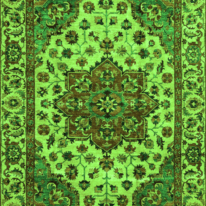 Abstract Green Modern Rug, abs3550grn