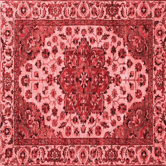Abstract Red Modern Rug, abs3550red