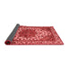 Abstract Red Modern Area Rugs