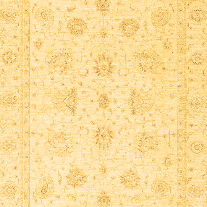 Machine Washable Oriental Brown Traditional Rug, wshabs3551brn