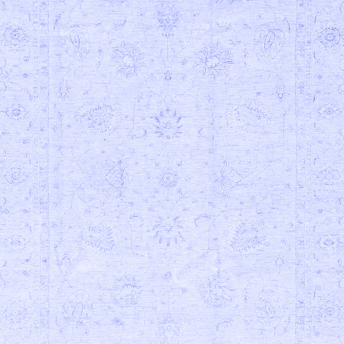 Oriental Blue Traditional Rug, abs3552blu