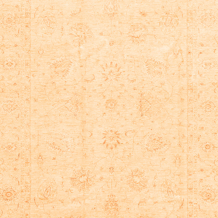 Oriental Orange Traditional Rug, abs3552org