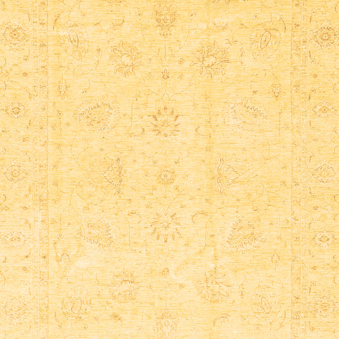 Machine Washable Oriental Brown Traditional Rug, wshabs3552brn