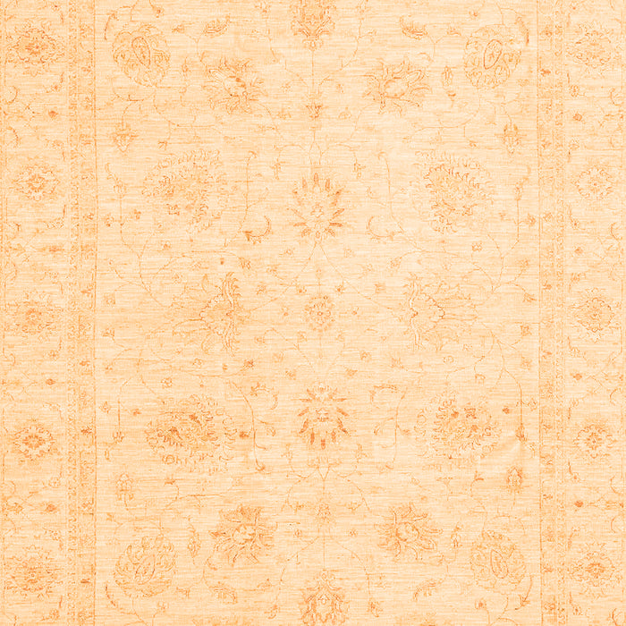Oriental Orange Traditional Rug, abs3553org