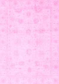 Oriental Pink Traditional Rug, abs3553pnk