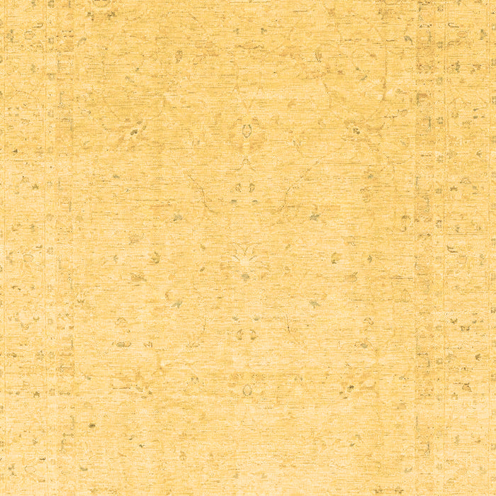 Machine Washable Oriental Brown Traditional Rug, wshabs3554brn