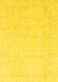 Oriental Yellow Traditional Rug, abs3554yw