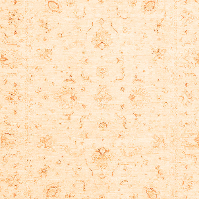 Oriental Orange Traditional Rug, abs3555org