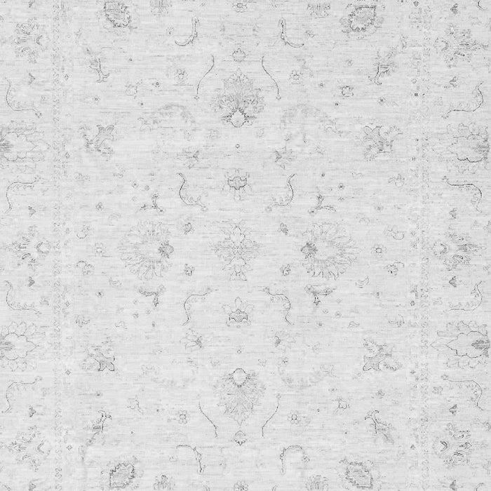 Machine Washable Oriental Gray Traditional Rug, wshabs3555gry