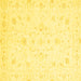 Square Oriental Yellow Traditional Rug, abs3555yw