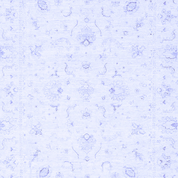 Oriental Blue Traditional Rug, abs3555blu