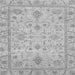 Square Machine Washable Abstract Gray Modern Rug, wshabs3556gry