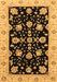 Machine Washable Oriental Brown Traditional Rug, wshabs3557brn