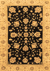 Oriental Brown Traditional Rug, abs3557brn