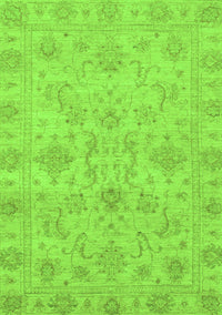 Abstract Green Modern Rug, abs3558grn