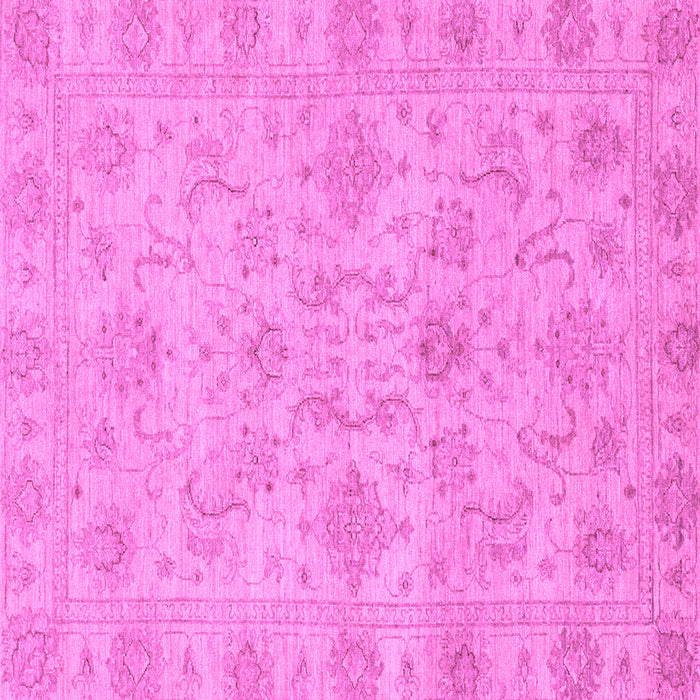 Square Abstract Purple Modern Rug, abs3558pur