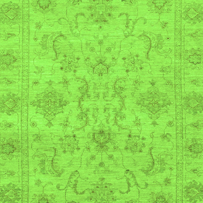 Machine Washable Abstract Green Modern Area Rugs, wshabs3558grn
