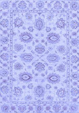Abstract Blue Modern Rug, abs3559blu