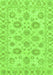 Machine Washable Abstract Green Modern Area Rugs, wshabs3559grn