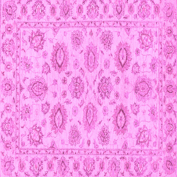 Square Abstract Purple Modern Rug, abs3559pur