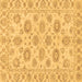 Square Abstract Brown Modern Rug, abs3559brn