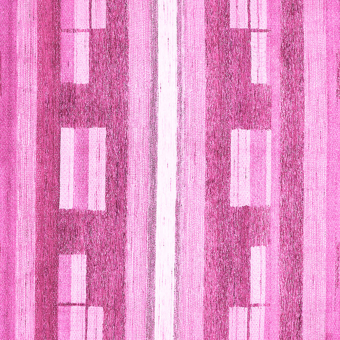 Square Abstract Pink Modern Rug, abs355pnk
