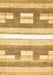 Abstract Brown Modern Rug, abs355brn